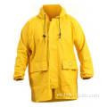 Chaqueta impermeable para adultos de PVC amigable con OEM ECO